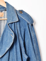 トレンチ風 デニムコート