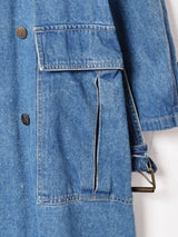 トレンチ風 デニムコート