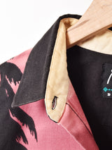 アメリカ製 風景プリント 長袖シャツ