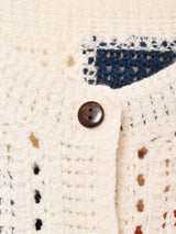 【2色展開】Meridian フラワーグラニーカーディガン