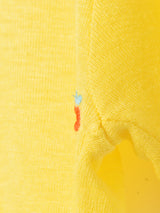 半袖 刺繍入りセーター