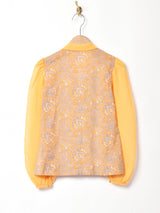 シアースリーブブラウス