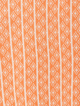 【2色展開】Meridian 総柄 半袖 ニットポロシャツ