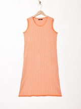 【2色展開】Meridian 総柄 スリーブレスワンピース