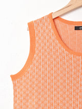 【2色展開】Meridian 総柄 スリーブレスワンピース