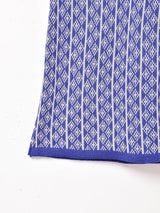 【2色展開】Meridian 総柄 スリーブレスワンピース