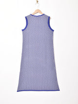 【2色展開】Meridian 総柄 スリーブレスワンピース