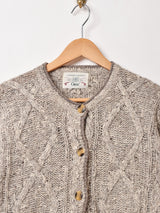 「ORVIS」ケーブル カーディガン