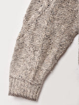 「ORVIS」ケーブル カーディガン