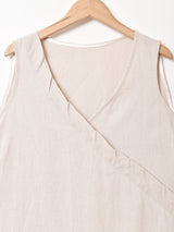 デザイン スリーブレスワンピース