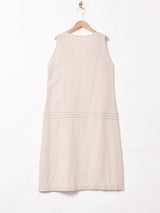 デザイン スリーブレスワンピース