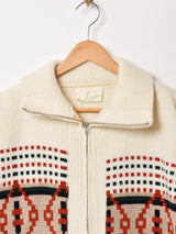 ジップアップ カーディガン