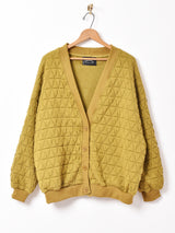 【4色展開】Meridian キルティングカーディガン