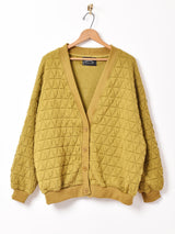 【4色展開】Meridian キルティングカーディガン