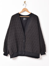 【4色展開】Meridian キルティングカーディガン