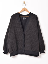 【4色展開】Meridian キルティングカーディガン