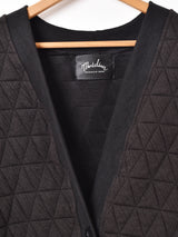 【4色展開】Meridian キルティングカーディガン