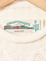 アイルランド製 arancrafts アランセーター