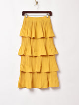 【7色展開】Meridian ラッフルスカート
