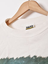 オオカミプリント スウェットシャツ