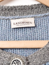 フラワー 刺繍 カーディガン