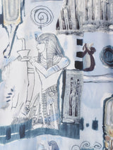 【3色展開】 総柄 半袖シャツ