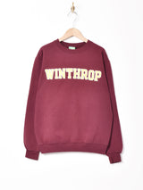 Champion カレッジプリントスウェットシャツ