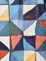 【3色展開】 総柄 半袖シャツ マルチ