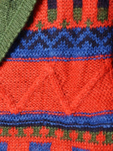 オーストリア製 ウッドボタン チロルカーディガン