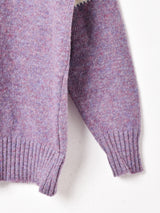 スコットランド製 総柄 ルディックカーディガン