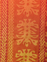 マンダリンカラー 総柄 長袖シャツ