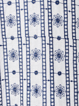 【2色展開】Meridian 刺繍 スリーブレスワンピース