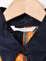 総柄 長袖シャツ