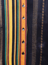 総柄 長袖シャツ