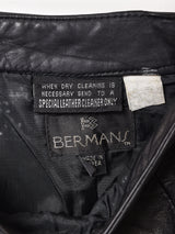 レザー タイト ミニスカート