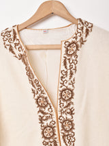 60's ビーズ刺繍 カーディガン