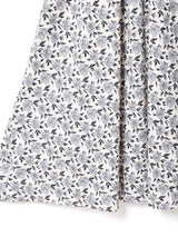 【3色展開】Meridian 花柄 シャーリング スリーブレスワンピース