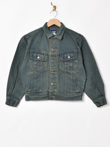 Wrangler 後染めデニムジャケット