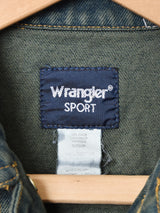 Wrangler 後染めデニムジャケット