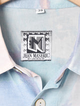 総柄 半袖シャツ