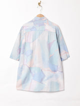 総柄 半袖シャツ