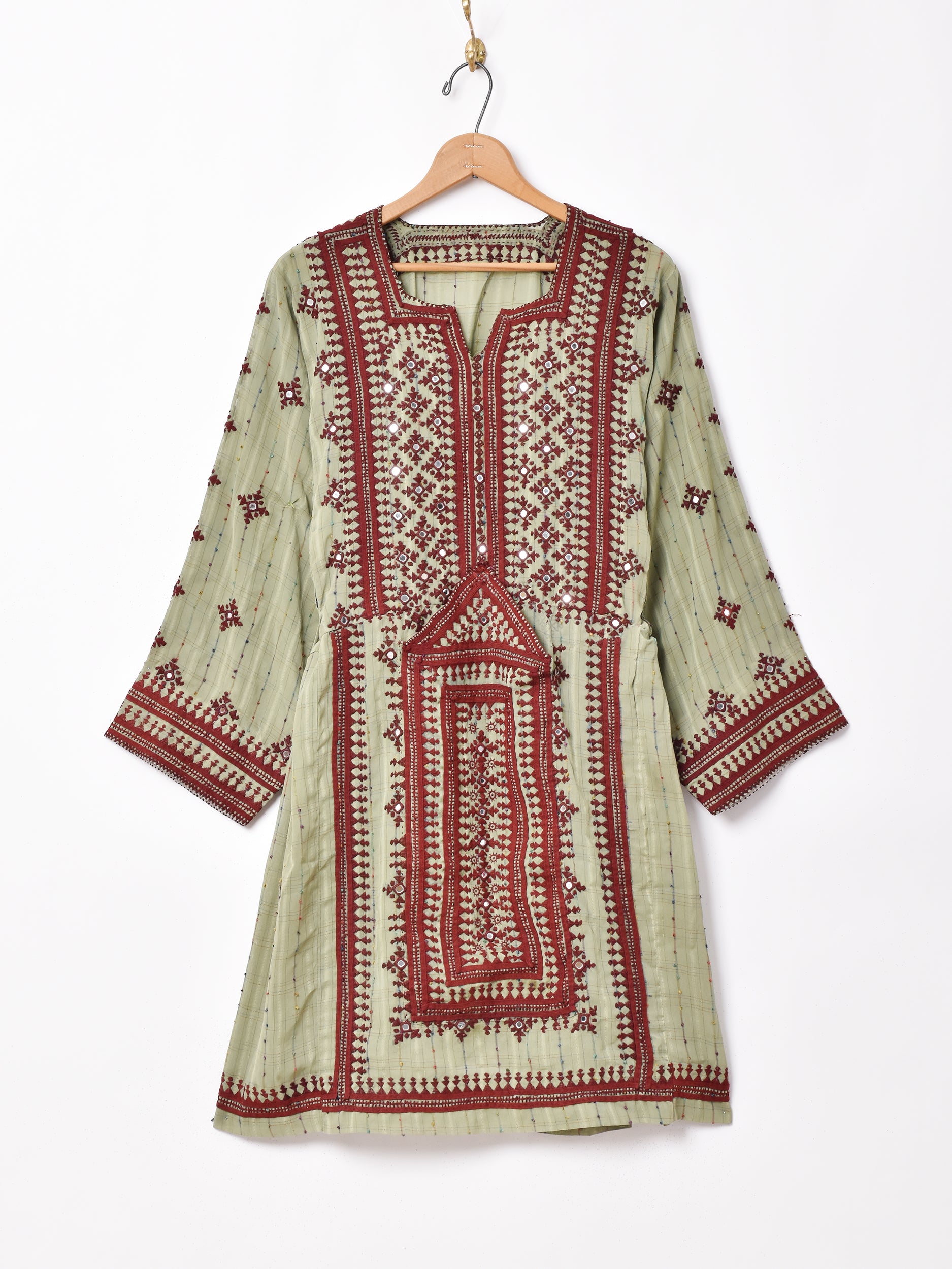 バロチスタンミラーワークドレス – 古着屋Top of the Hillのネット通販