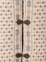 メタルフック ノルディック カーディガン