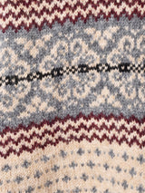 メタルフック ノルディック カーディガン