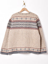 メタルフック ノルディック カーディガン