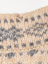 メタルフック ノルディック カーディガン