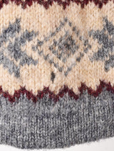 メタルフック ノルディック カーディガン