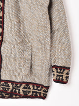 ノルディック風カーディガン