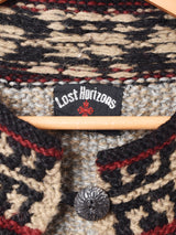 ノルディック風カーディガン