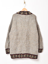 ノルディック風カーディガン